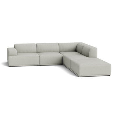 Muuto Connect Soft Modular Corner Sofa, configuration 2. Made-to-order from someday designs. #colour_clay-12