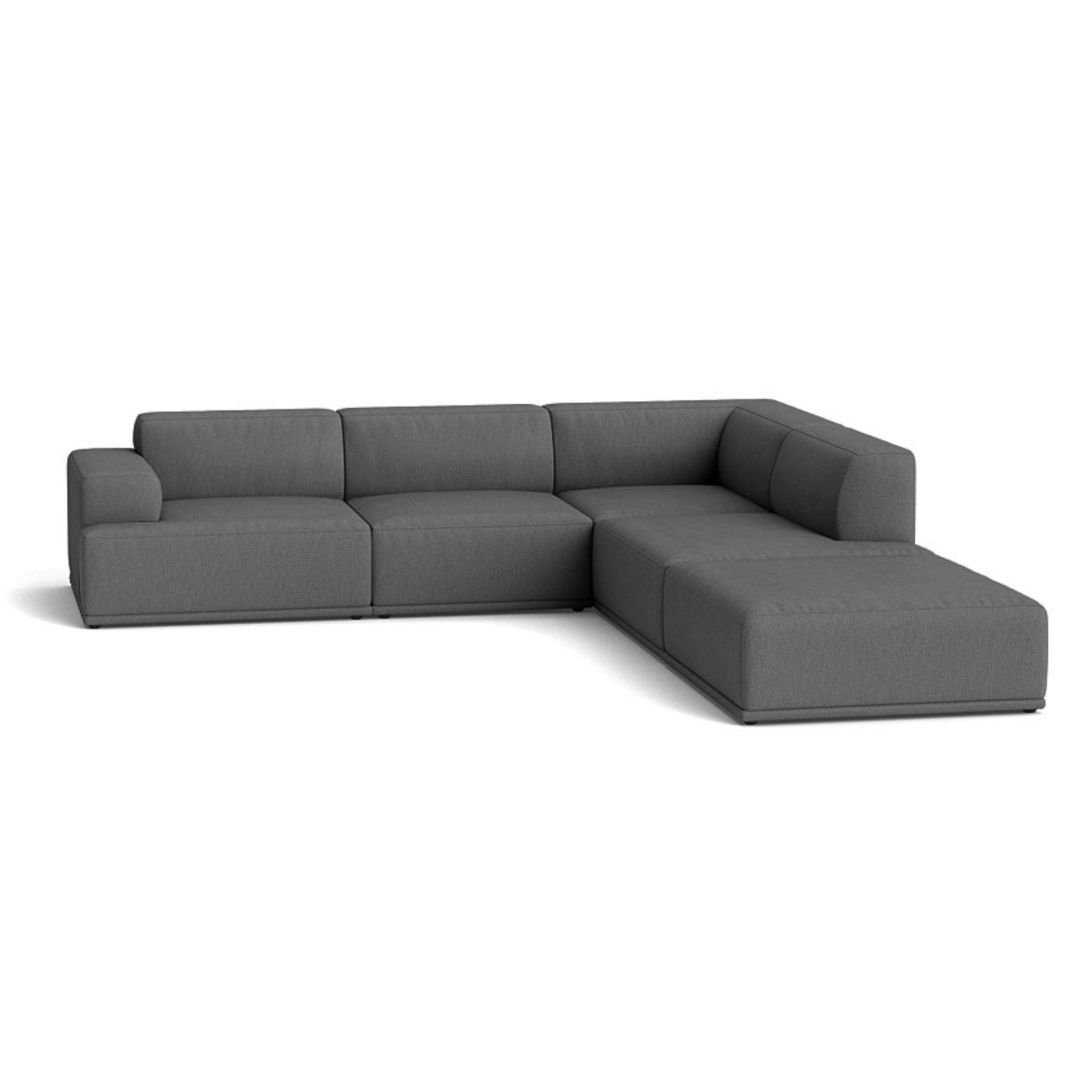 Muuto Connect Soft Modular Corner Sofa, configuration 2. Made-to-order from someday designs. #colour_clay-13