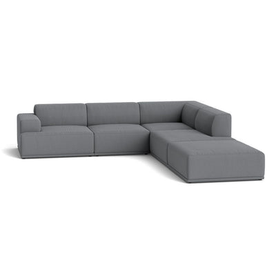Muuto Connect Soft Modular Corner Sofa, configuration 2. Made-to-order from someday designs. #colour_re-wool-158