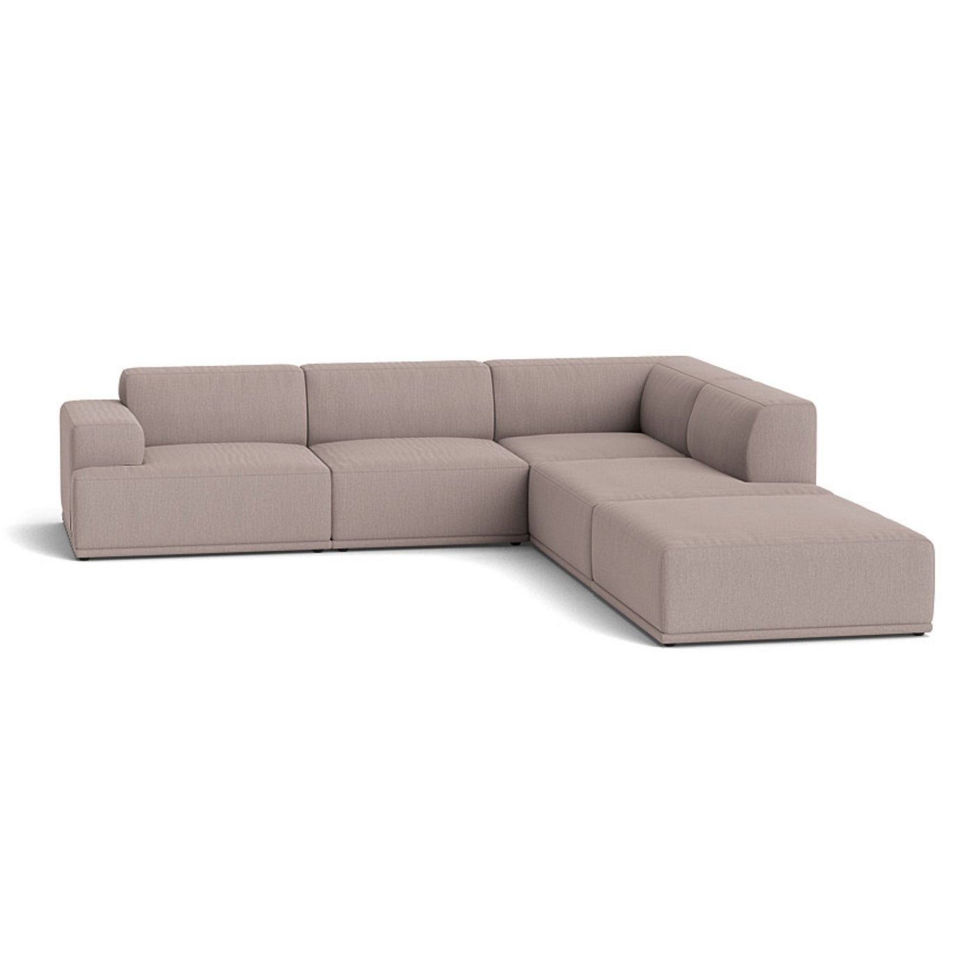 Muuto Connect Soft Modular Corner Sofa, configuration 2. Made-to-order from someday designs. #colour_re-wool-628
