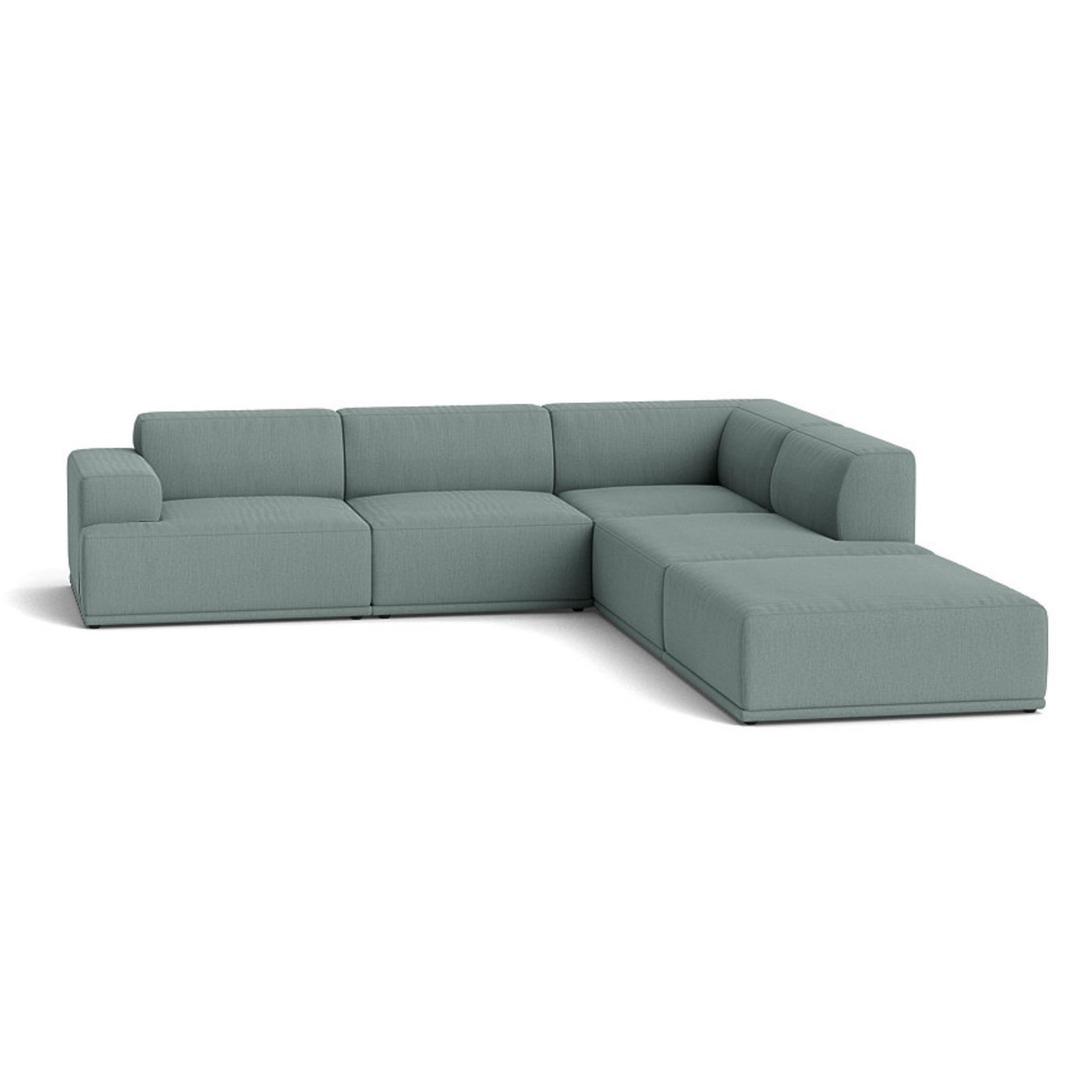 Muuto Connect Soft Modular Corner Sofa, configuration 2. Made-to-order from someday designs. #colour_re-wool-868