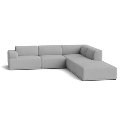 Muuto Connect Soft Modular Corner Sofa, configuration 2. Made-to-order from someday designs. #colour_steelcut-trio-133