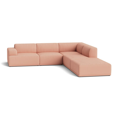 Muuto Connect Soft Modular Corner Sofa, configuration 2. Made-to-order from someday designs. #colour_steelcut-trio-515