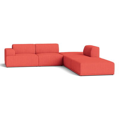 Muuto Connect Soft Modular Corner Sofa, configuration 3. made-to-order from someday designs. #colour_balder-562
