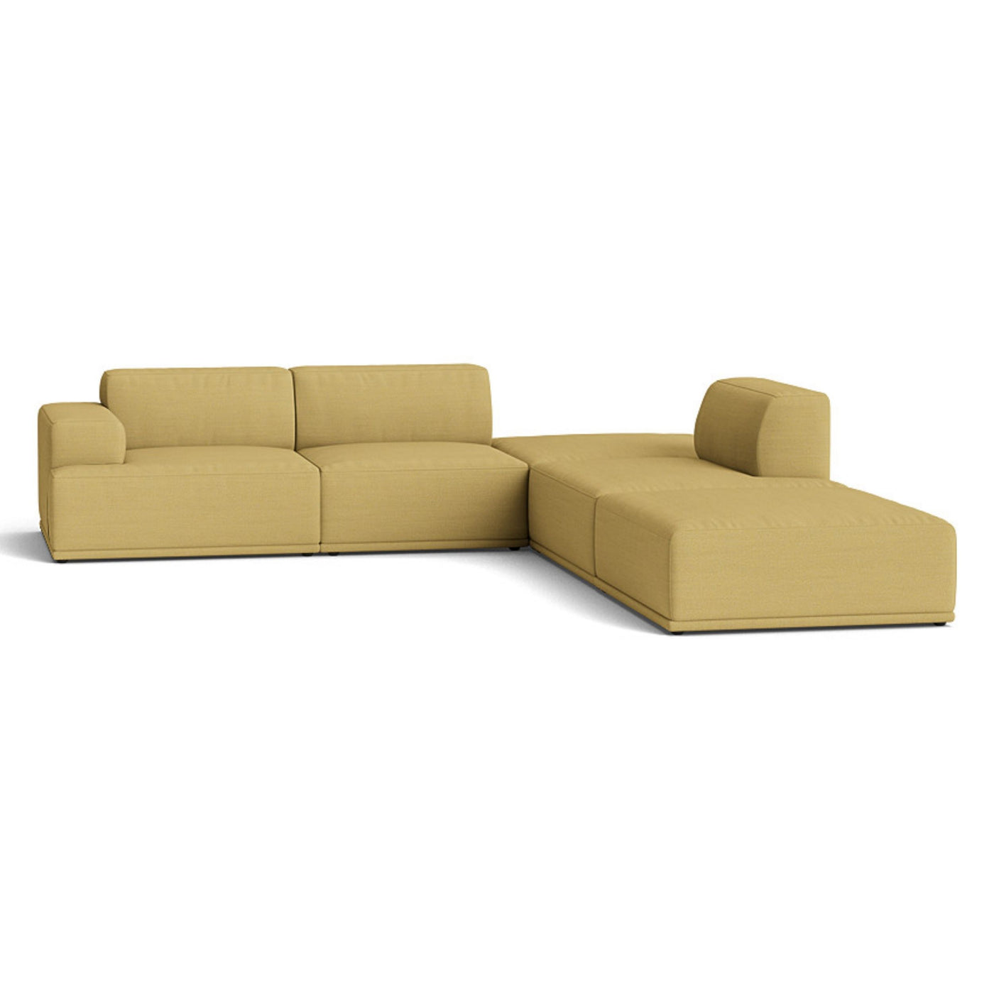 Muuto Connect Soft Modular Corner Sofa, configuration 3. made-to-order from someday designs. #colour_hallingdal-407