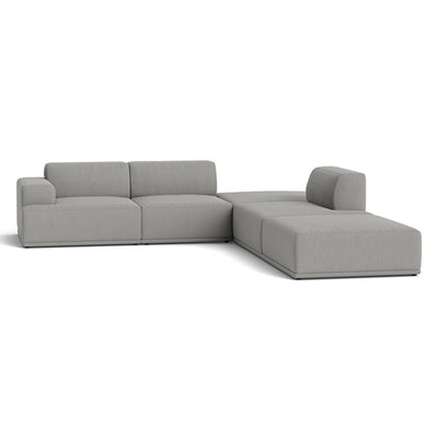 Muuto Connect Soft Modular Corner Sofa, configuration 3. made-to-order from someday designs. #colour_re-wool-128