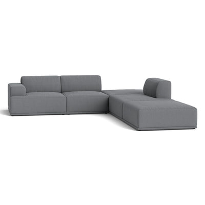 Muuto Connect Soft Modular Corner Sofa, configuration 3. made-to-order from someday designs. #colour_re-wool-158