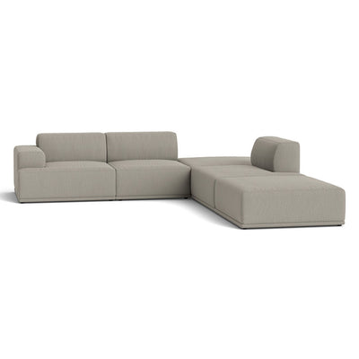 Muuto Connect Soft Modular Corner Sofa, configuration 3. made-to-order from someday designs. #colour_re-wool-218