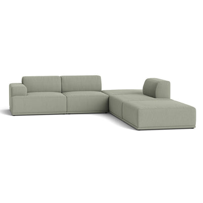 Muuto Connect Soft Modular Corner Sofa, configuration 3. Made-to-order from someday designs. #colour_re-wool-408