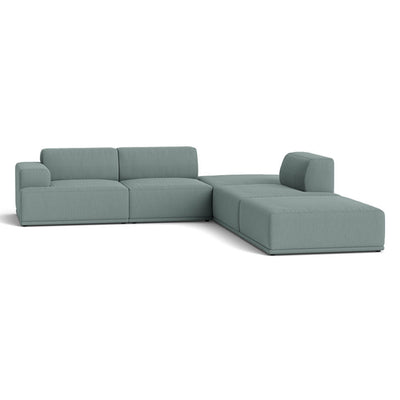 Muuto Connect Soft Modular Corner Sofa, configuration 3. made-to-order from someday designs. #colour_re-wool-868