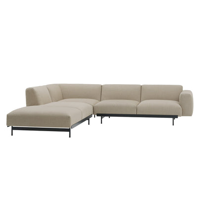 Muuto In Situ Modular Corner Sofa 2. Made to order from someday designs. #colour_ecriture-240