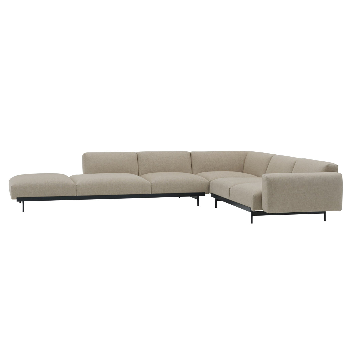 Muuto In Situ Modular Corner Sofa 6. Made to order from someday designs. #colour_ecriture-240