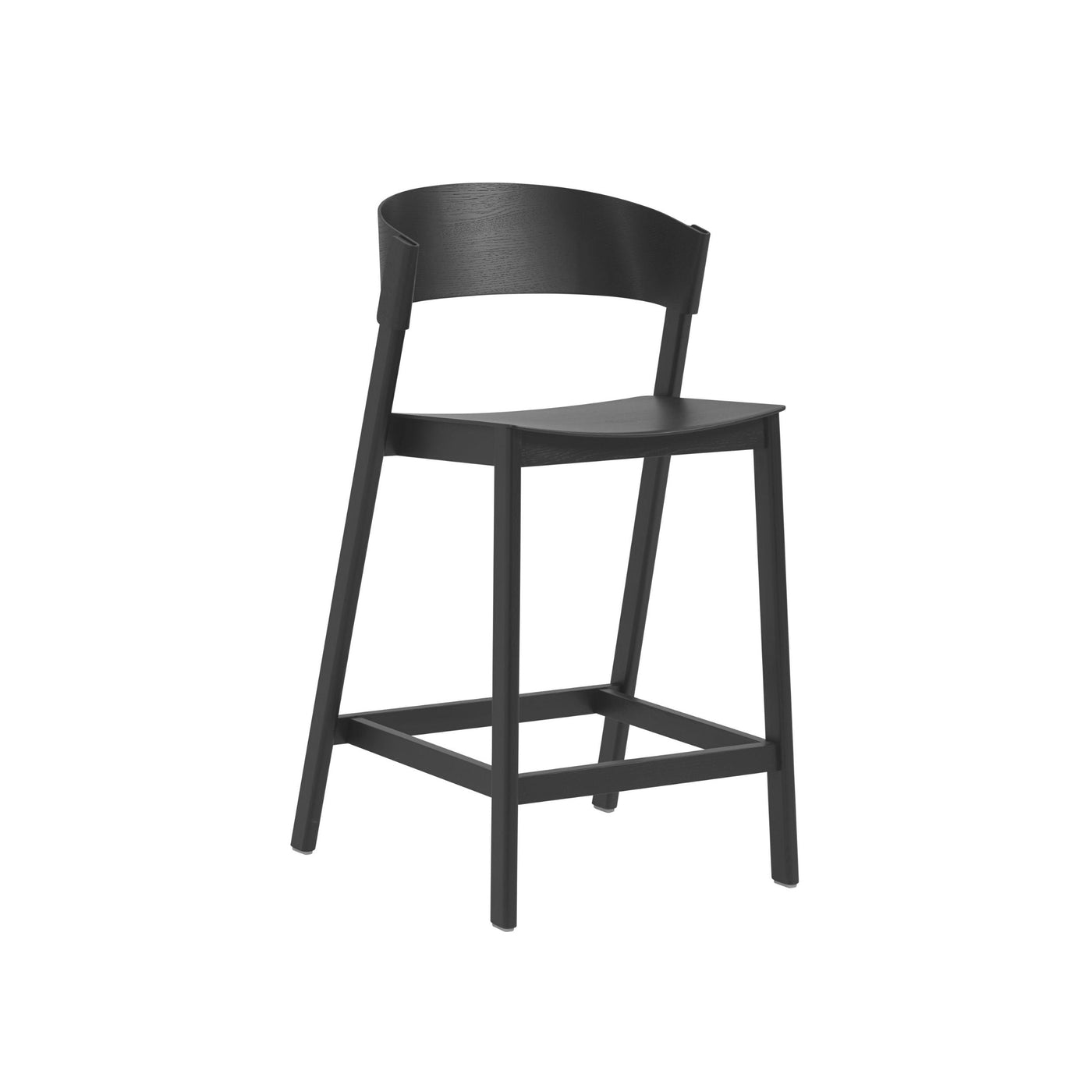Muuto Cover counter stool 65cm. Shop online at someday designs. #colour_black