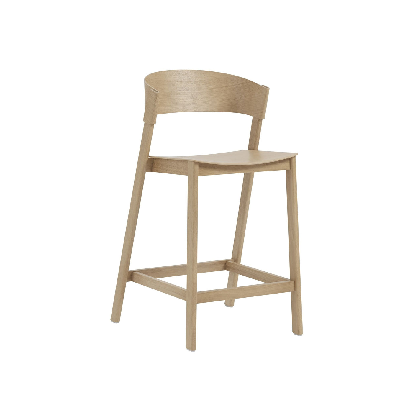 Muuto Cover counter stool 65cm. Shop online at someday designs. #colour_oak