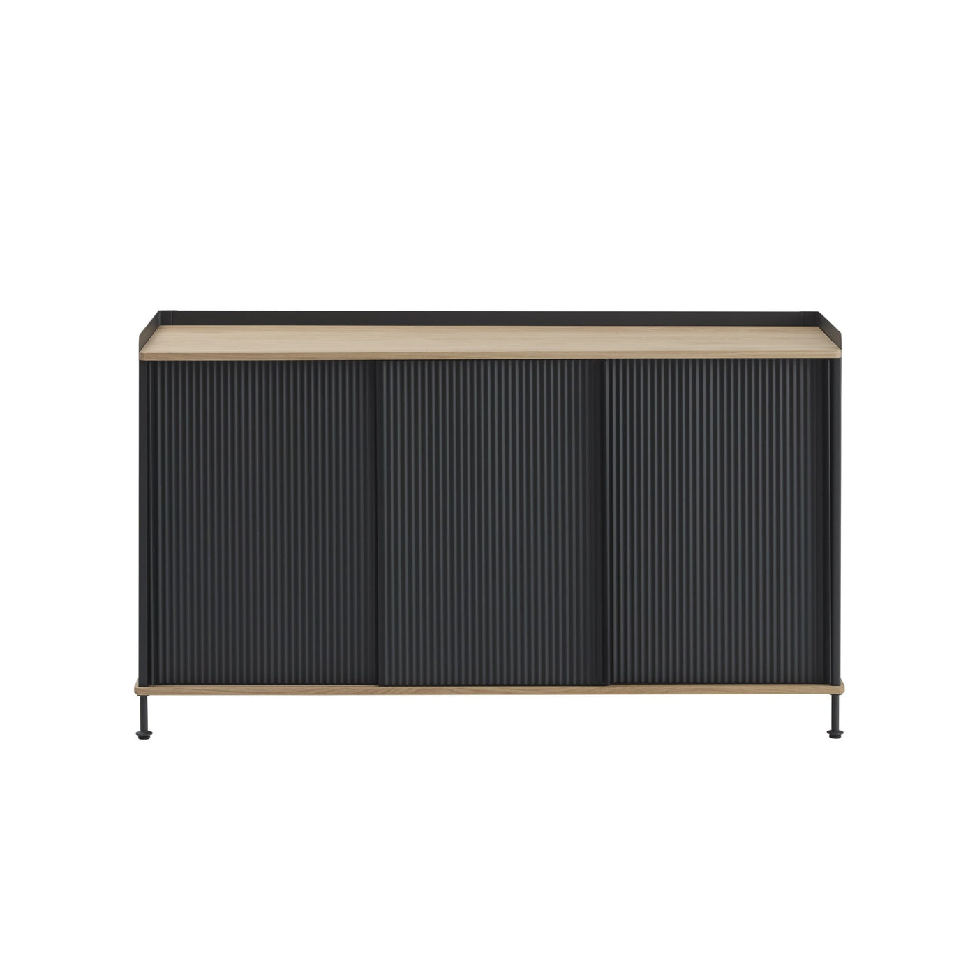 Muuto Enfold Sideboard. Free UK delivery from someday designs. #colour_solid-oak-anthracite-black