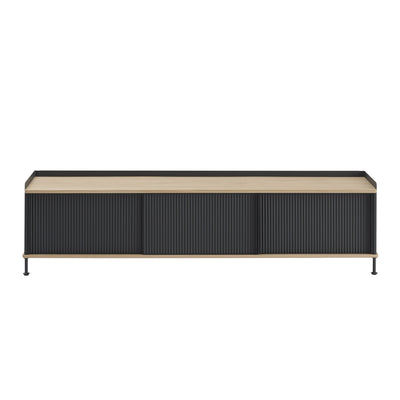 Muuto Enfold Sideboard Long. Free UK delivery from someday designs. #colour_solid-oak-anthracite-black