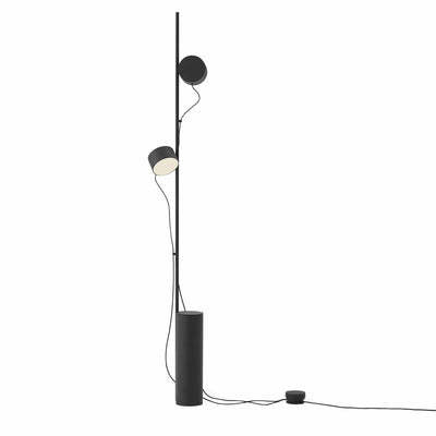 Muuto Post Floor Lamp in black, available from someday designs  #colour_black
