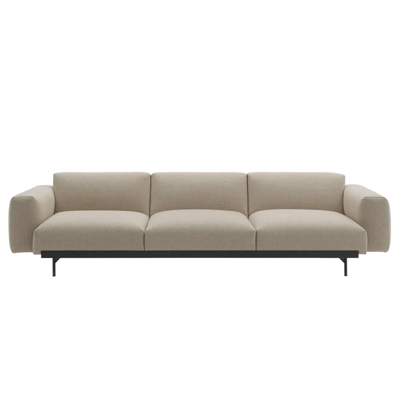 Muuto In Situ Modular 3 Seater Sofa, configuration 1. Made to order from someday designs. #colour_ecriture-240