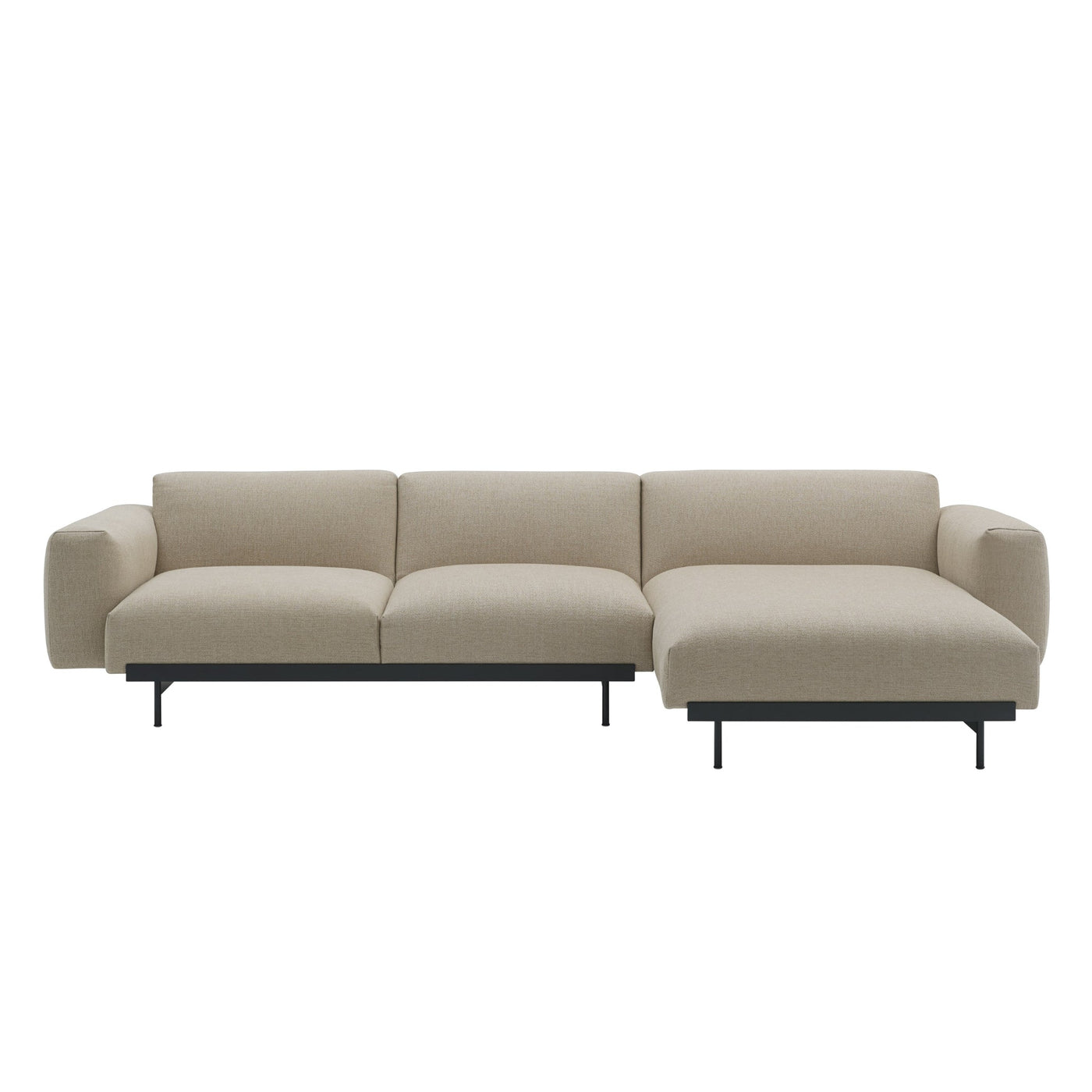Muuto In Situ Modular 3 Seater Sofa, configuration 6. Made to order from someday designs. #colour_ecriture-240