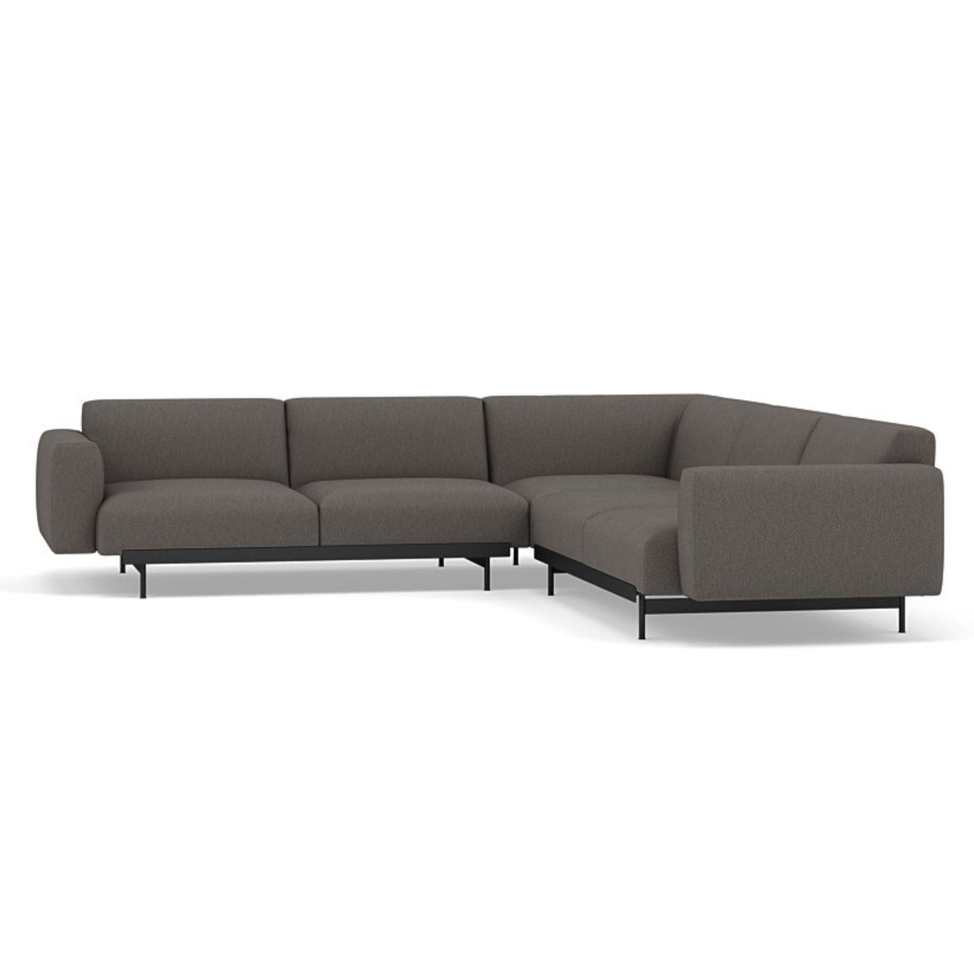 Muuto In Situ corner sofa, configuration 1. Made to order from someday designs. #colour_clay-9