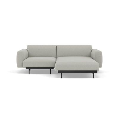 Muuto In Situ Modular 2 Seater Sofa, configuration 4 in clay 12 fabric. Made to order from someday designs #colour_clay-12