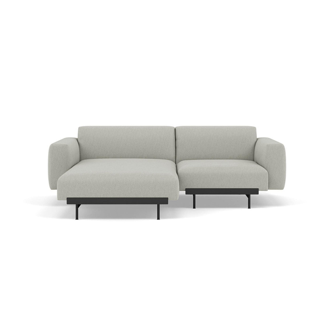 Muuto In Situ Modular 2 Seater Sofa, configuration 5 in clay 12 fabric. Made to order from someday designs #colour_clay-12