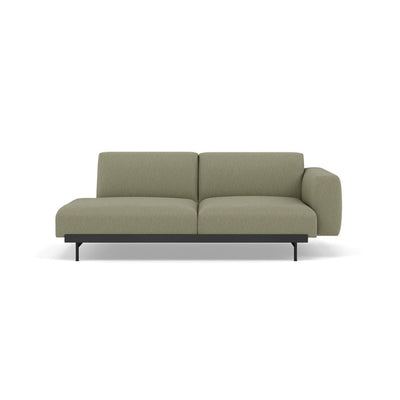 Muuto In Situ Modular 2 Seater Sofa, configuration 2 in clay 15 fabric. Made to order from someday designs #colour_clay-15