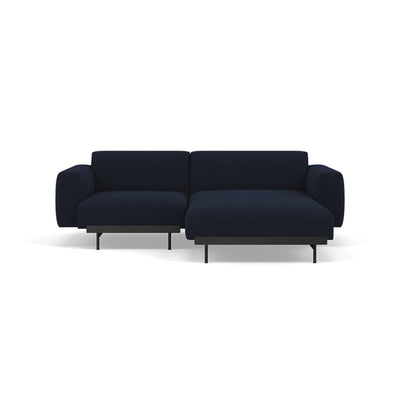Muuto In Situ Modular 2 Seater Sofa, configuration 4 in vidar 554 fabric. Made to order from someday designs #colour_vidar-554