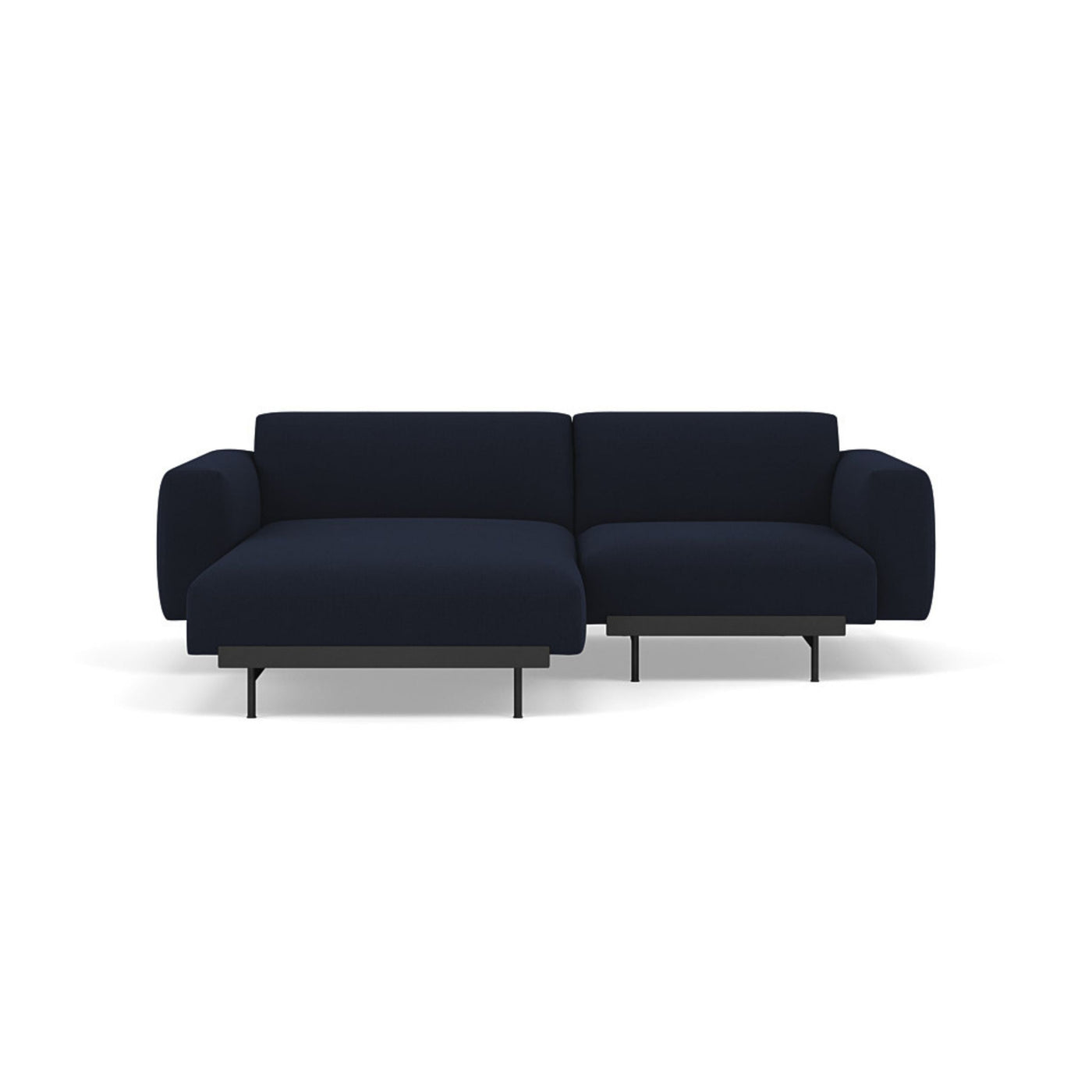 Muuto In Situ Modular 2 Seater Sofa, configuration 5 in vidar 554 fabric. Made to order from someday designs #colour_vidar-554
