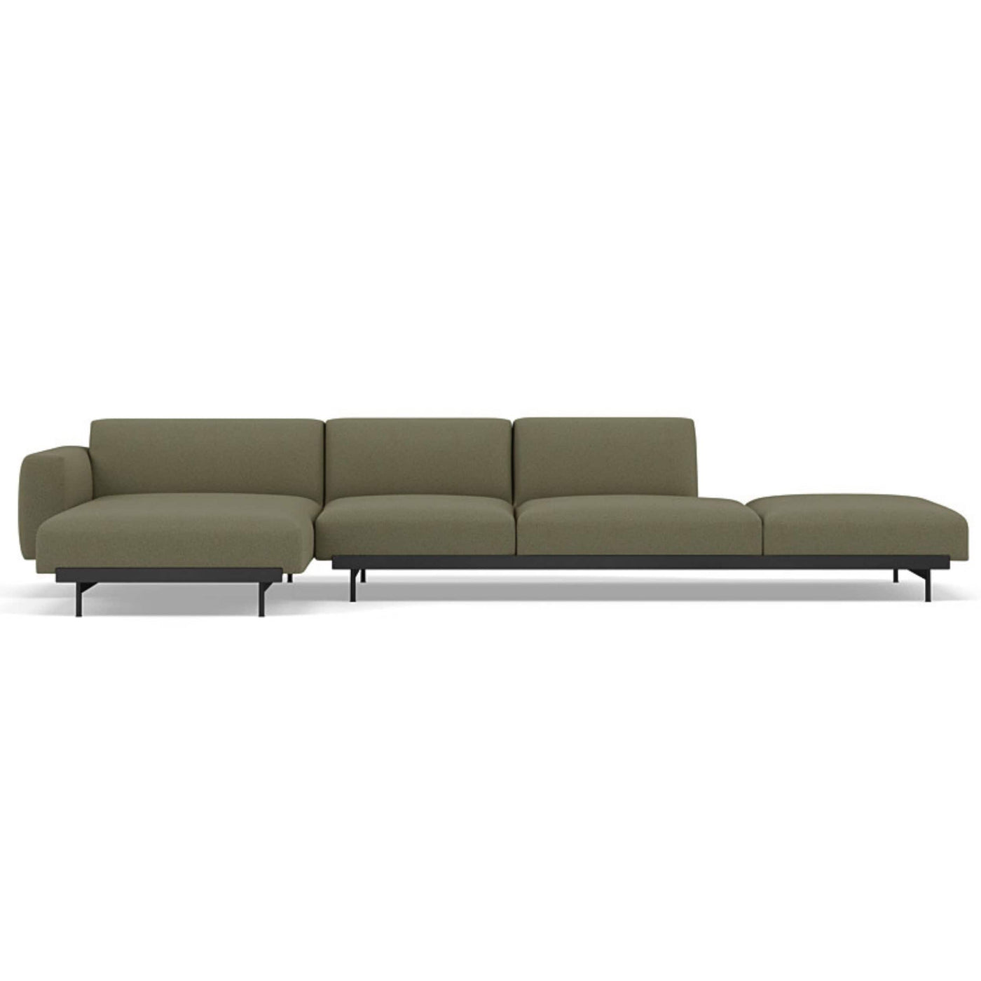 Muuto In Situ Modular 4 Seater Sofa configuration 5. Made to order from someday designs. #colour_clay-17