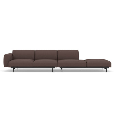 Muuto In Situ Modular 4 Seater Sofa configuration 2 in clay 6. Made to order from someday designs. #colour_clay-6-red-brown