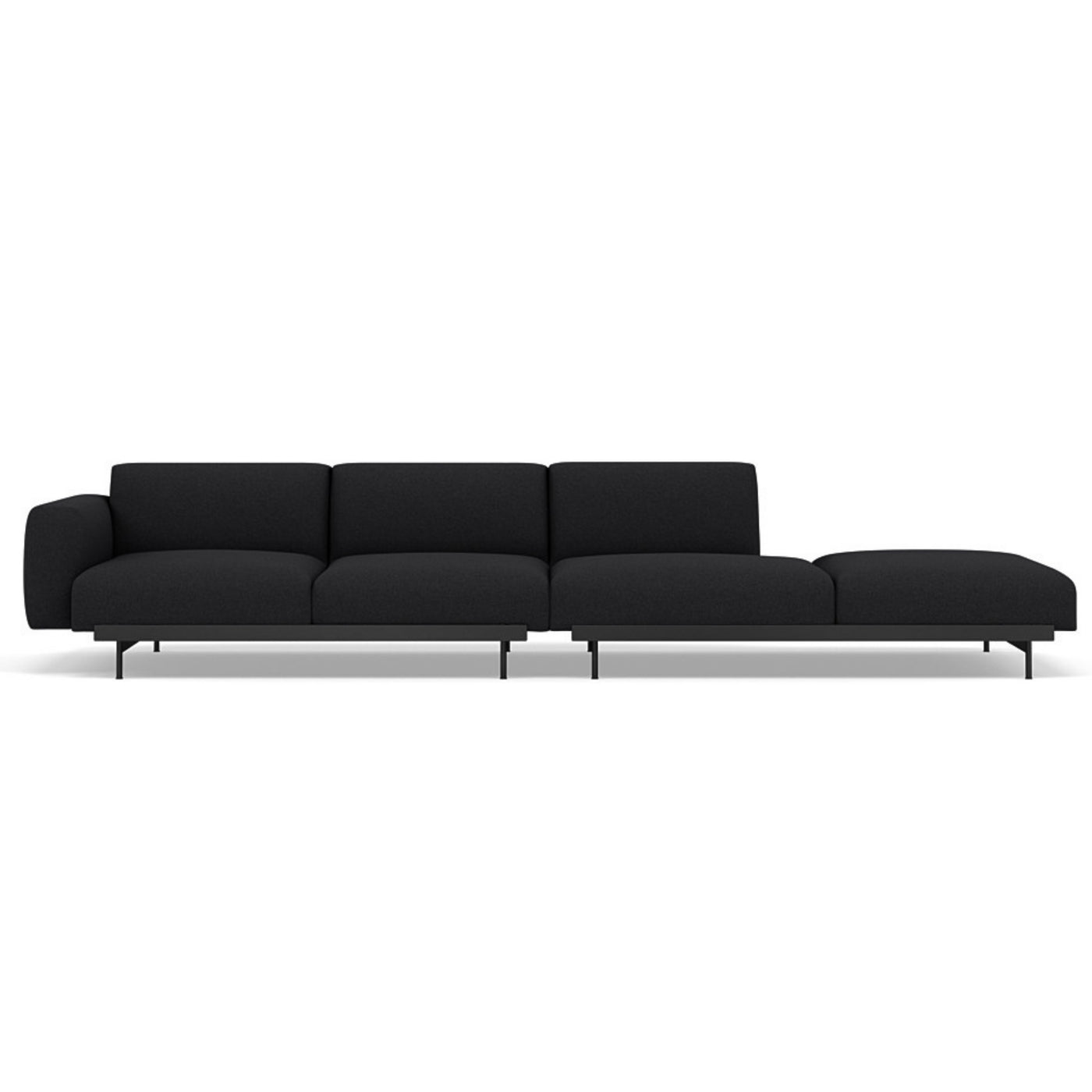 Muuto In Situ Modular 4 Seater Sofa configuration 2. Made to order from someday designs. #colour_divina-md-193