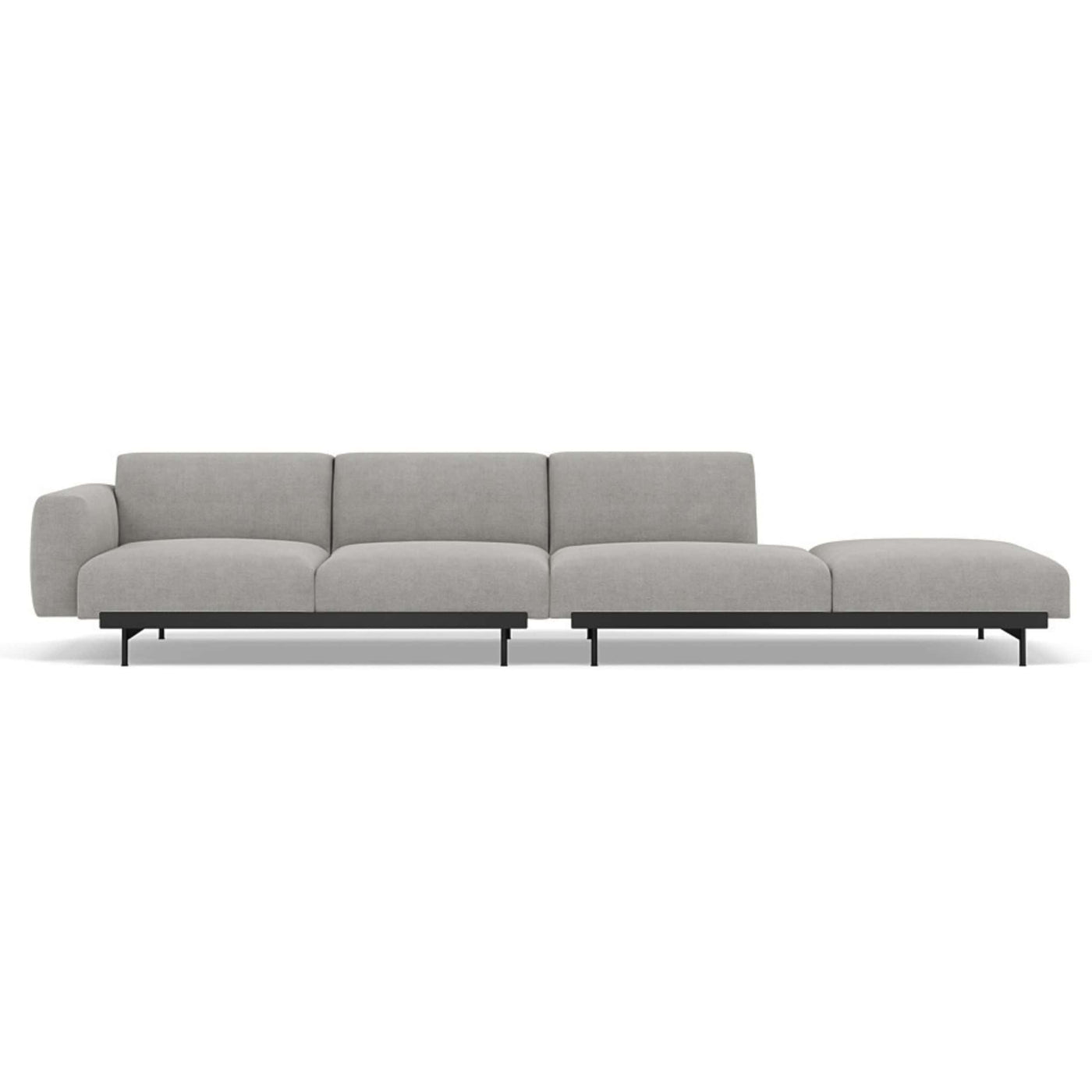 Muuto In Situ Modular 4 Seater Sofa configuration 2. Made to order from someday designs. #colour_fiord-151
