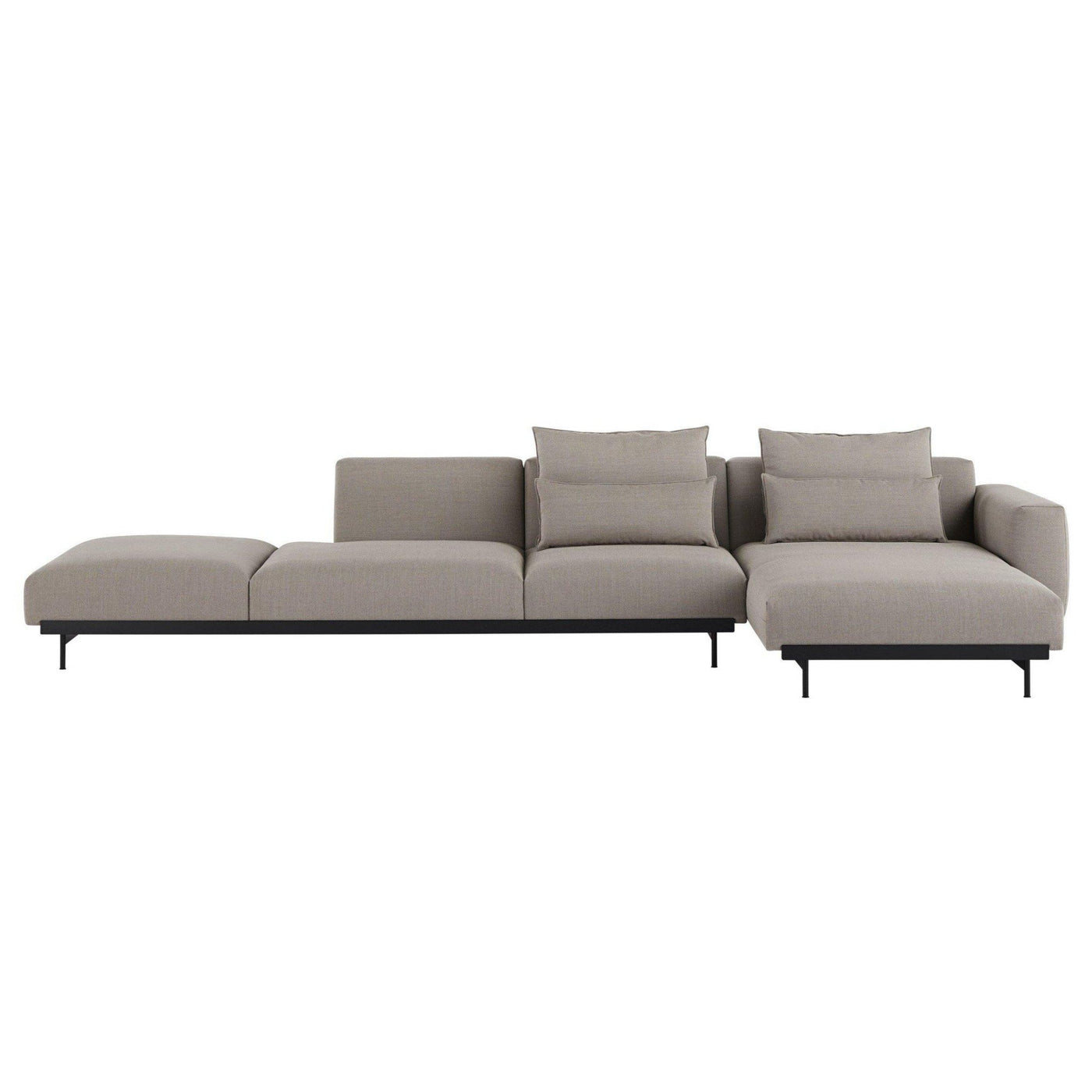 Muuto In Situ Modular 4 Seater Sofa configuration 4. Made to order from someday designs. #colour_fiord-262