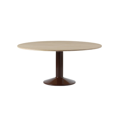 Muuto Midst dining table. Free UK delivery from someday designs. #colour_oiled-oak-dark-red
