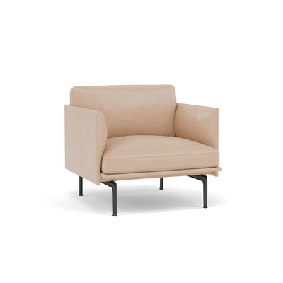 Muuto Outline Studio Chair, made to order from someday designs. #colour_beige-refine-leather