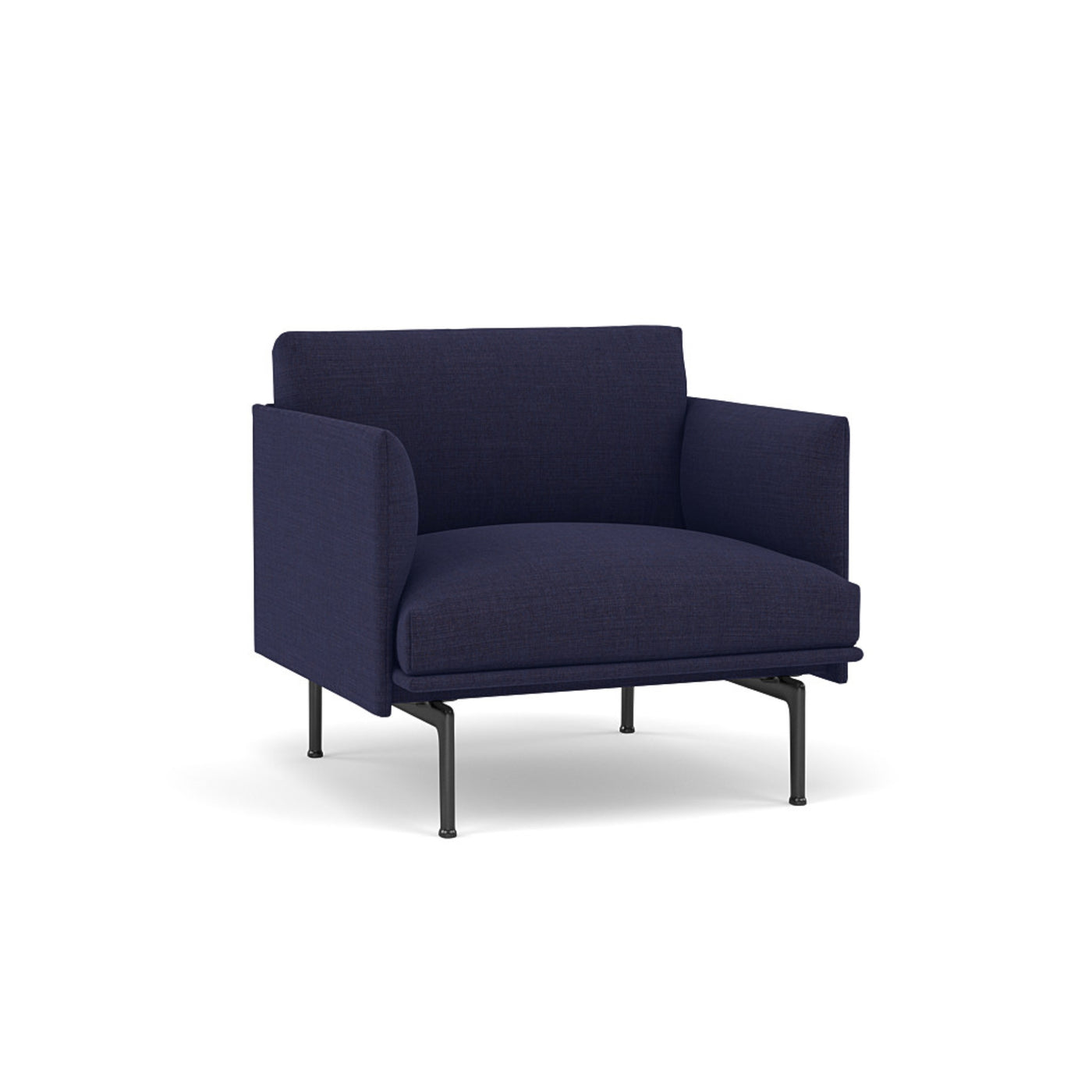 Muuto Outline Studio Chair, made to order from someday designs. #colour_canvas-684-blue