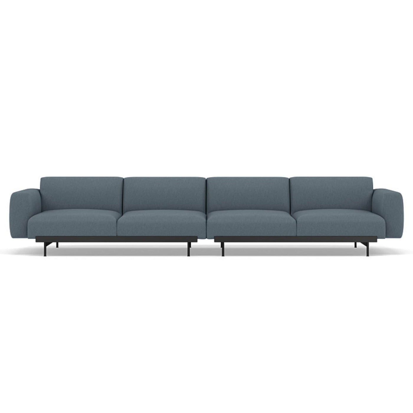 Muuto In Situ Modular 4 Seater Sofa configuration 1 in clay 1. Made to order from someday designs. #colour_clay-1-blue