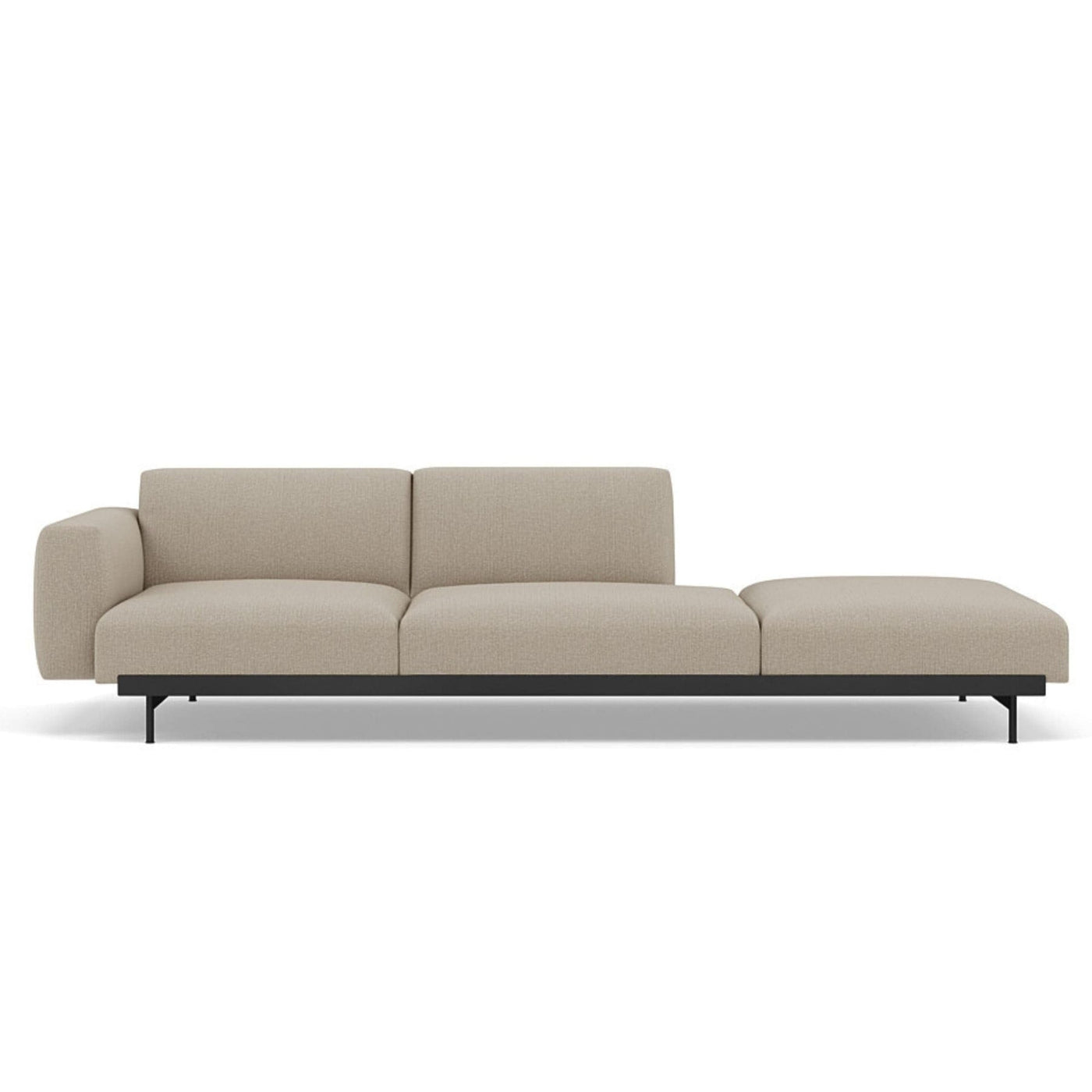 Muuto In Situ Modular 3 Seater Sofa, configuration 5. Made to order from someday designs. #colour_clay-10