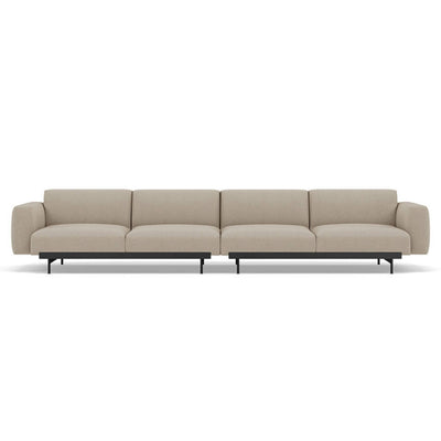 Muuto In Situ Modular 4 Seater Sofa configuration 1. Made to order from someday designs. #colour_clay-10