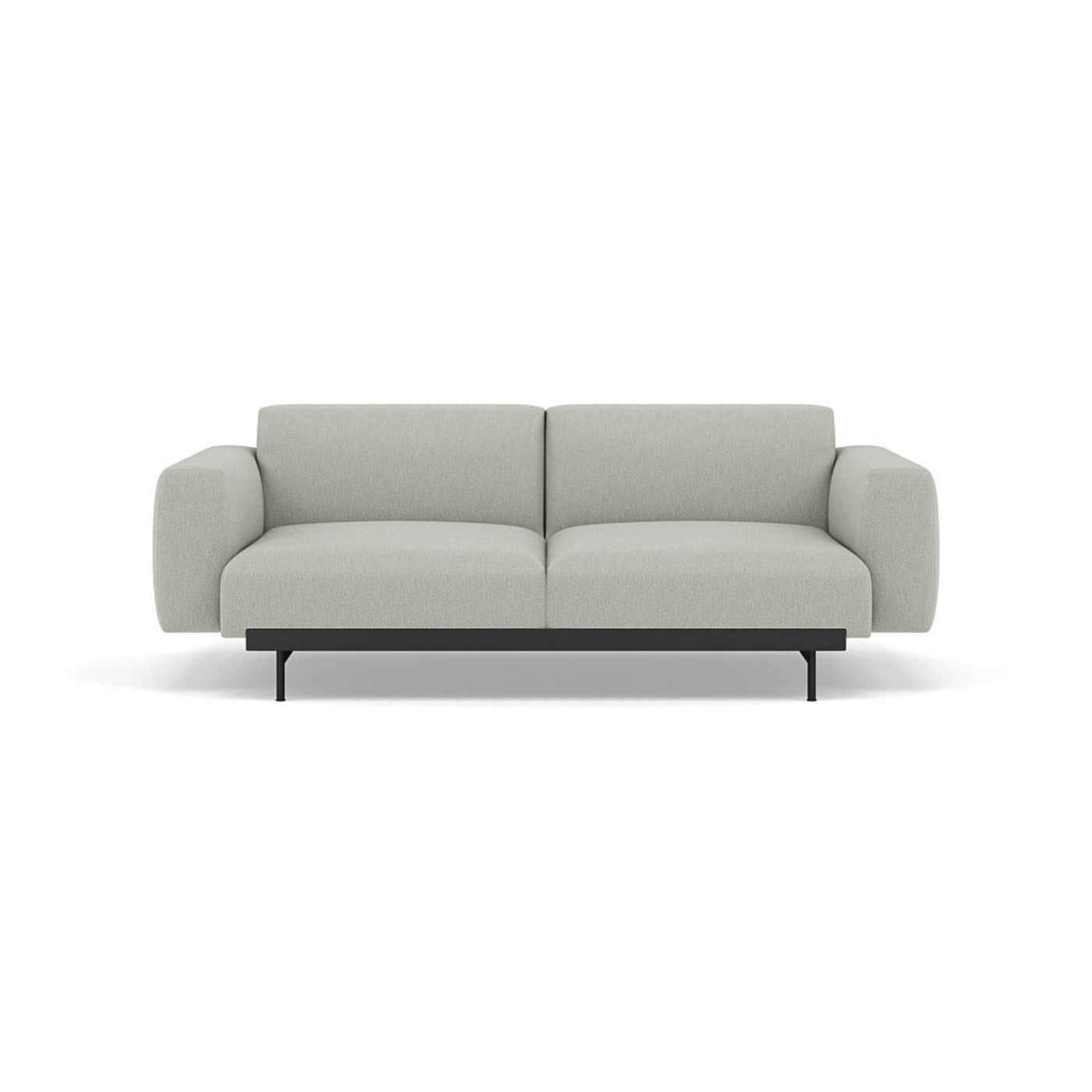 Muuto In Situ Modular 2 Seater Sofa, configuration 1 in clay 12 fabric. Made to order from someday designs #colour_clay-12