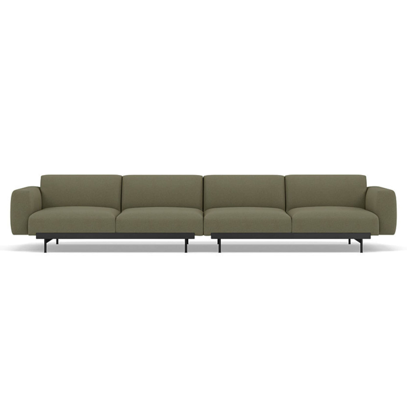 Muuto In Situ Modular 4 Seater Sofa configuration 1. Made to order from someday designs. #colour_clay-17