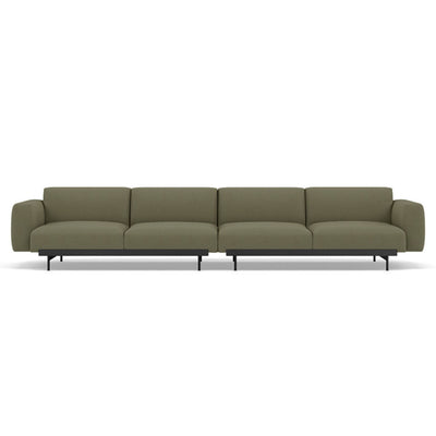 Muuto In Situ Modular 4 Seater Sofa configuration 1. Made to order from someday designs. #colour_clay-17