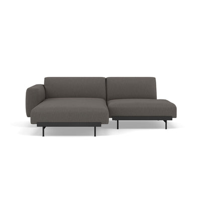 Muuto In Situ Modular 2 Seater Sofa, configuration 6 in clay 1 fabric. Made to order from someday designs #colour_clay-9