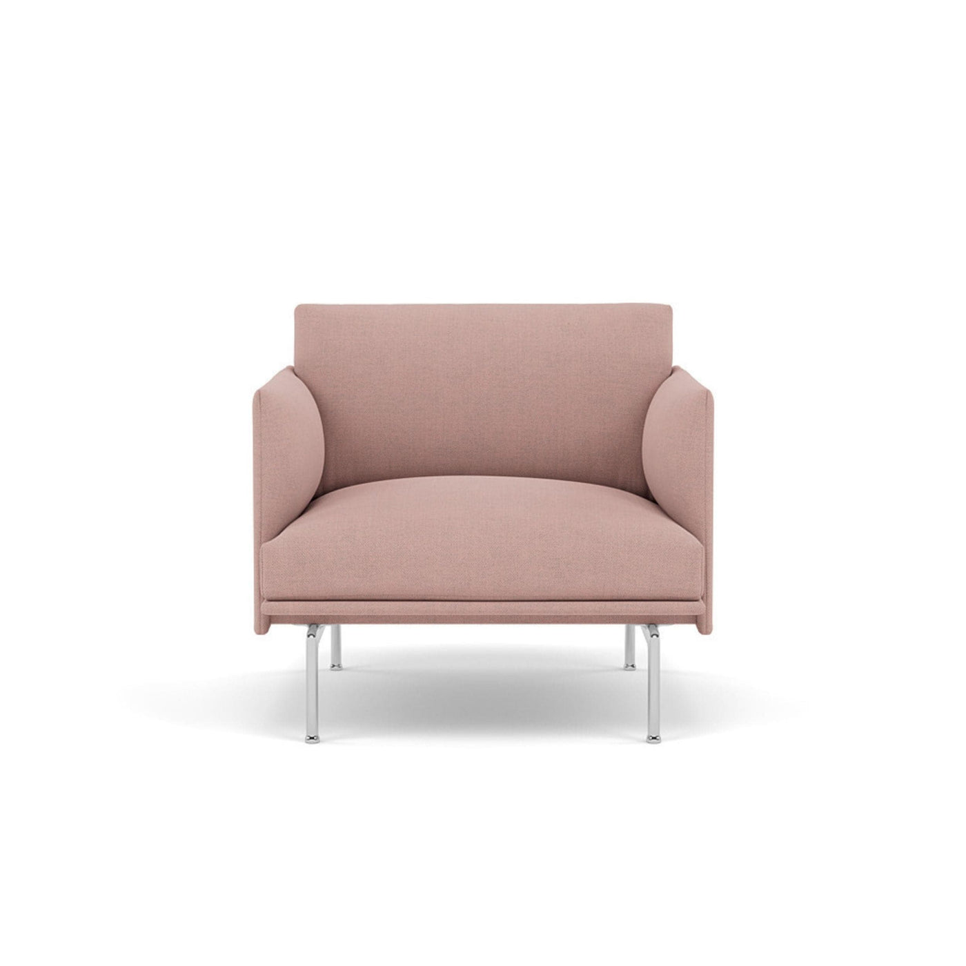 muuto outline studio chair in fiord 551 and polished aluminium legs. Available at someday designs. #colour_fiord-551
