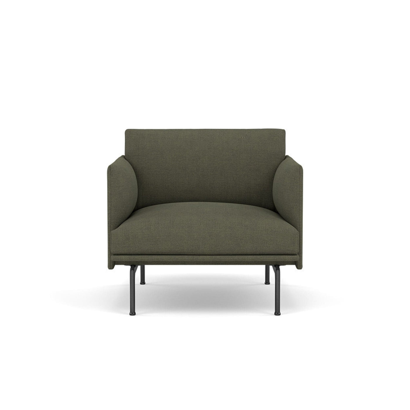muuto outline studio chair in fiord 961 and black legs. Available at someday designs. #colour_fiord-961