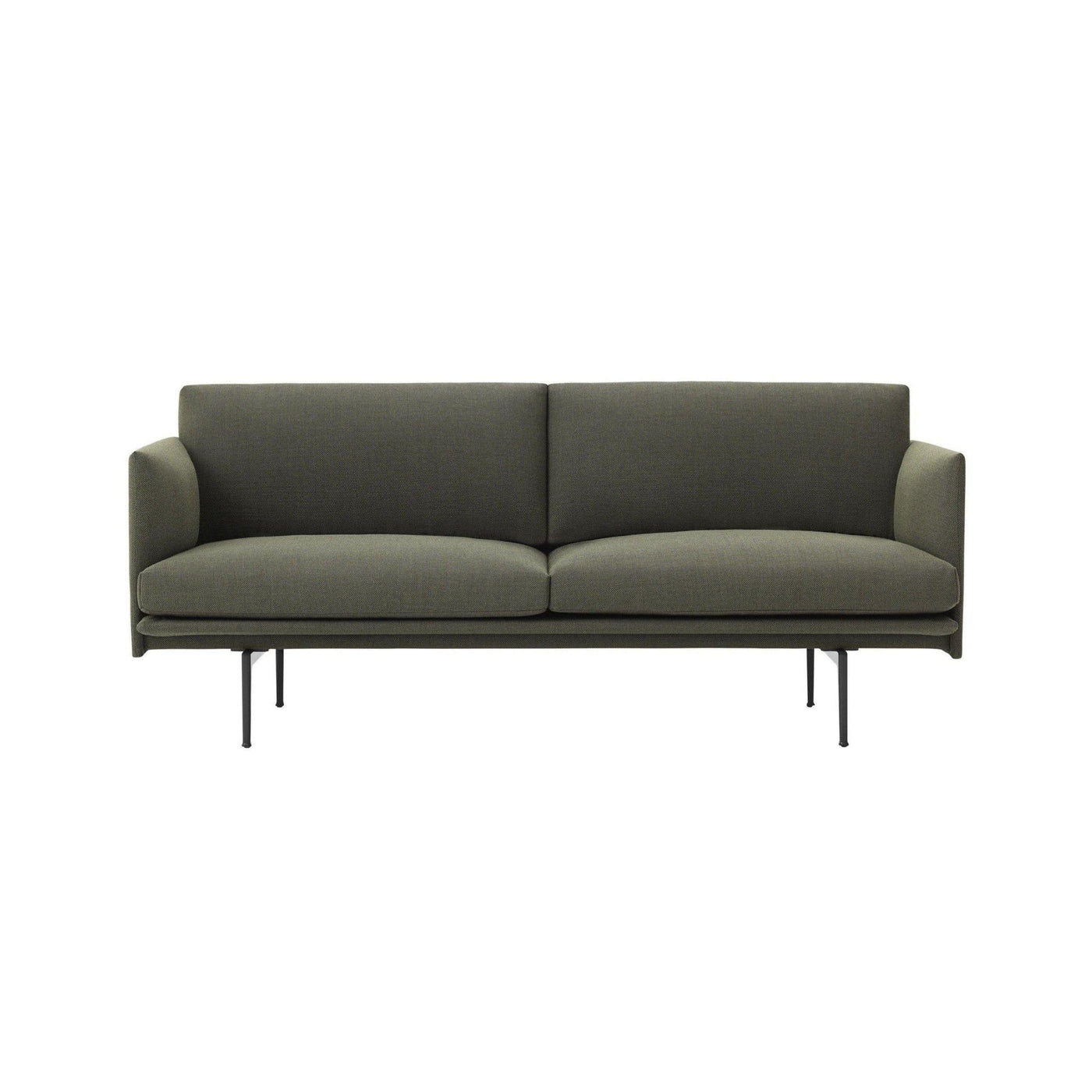 muuto outline 2 seater sofa fiord kvadrat fabric available at someday designs. #colour_fiord-961