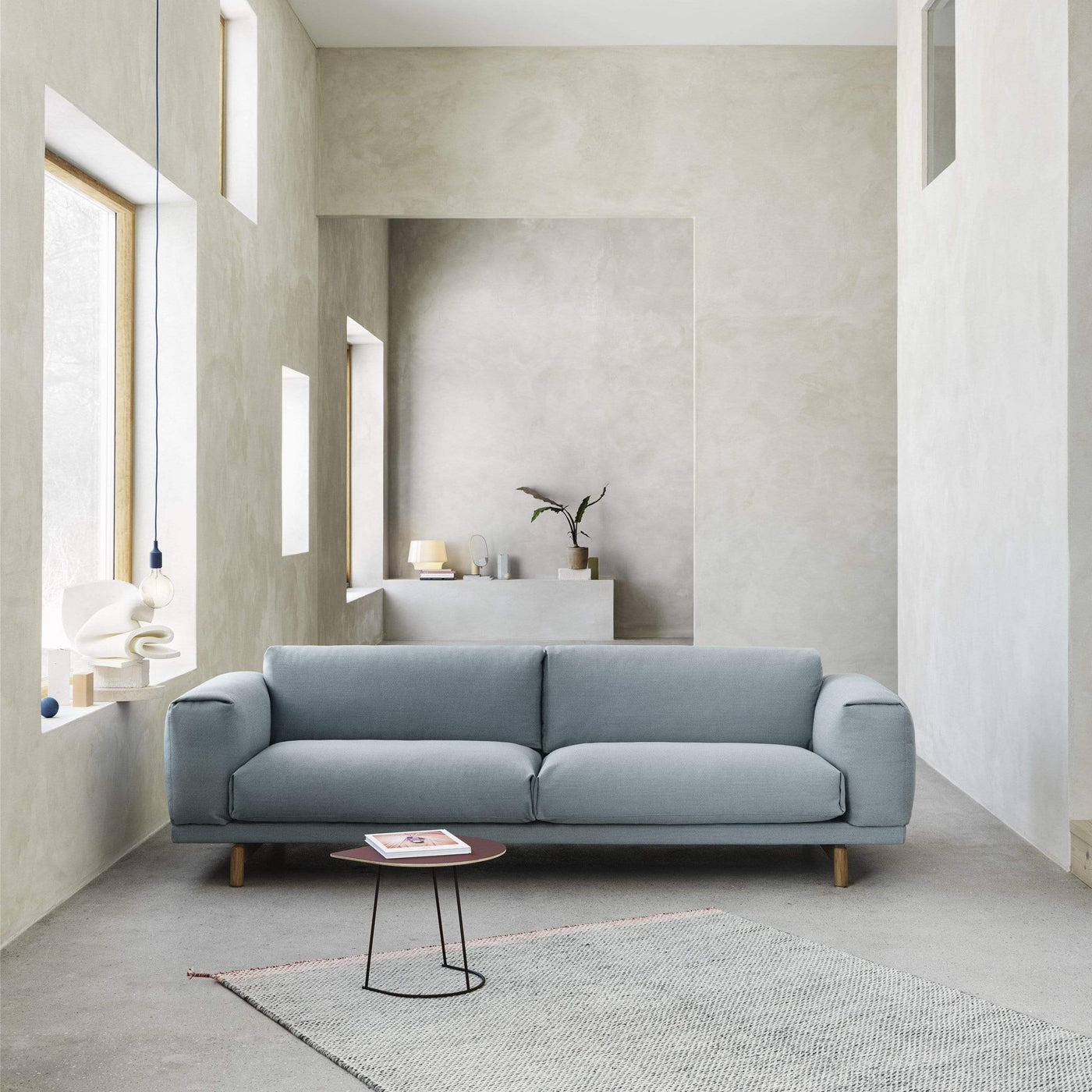 Muuto Rest Sofa. Made to order from someday designs.  #colour_steelcut-trio-713-blue