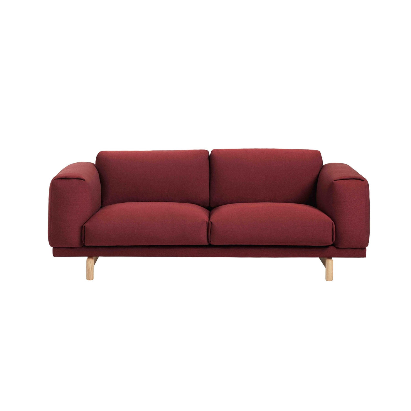 Muuto Rest 2 Seater Sofa in rime 591  fabric. Made to order from someday designs. #colour_rime-591
