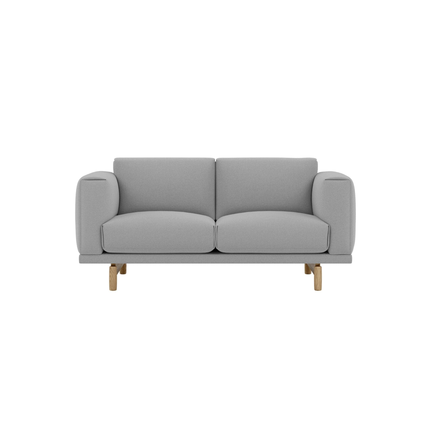 Muuto Rest Studio Sofa in steelcut trio 133 light grey. Made to order from someday designs. #colour_steelcut-trio-133